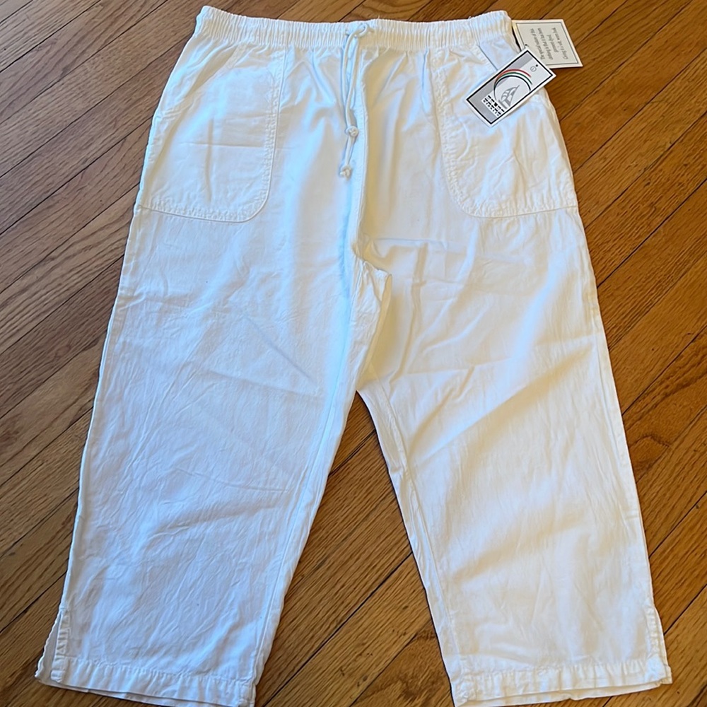 White Linen Pants